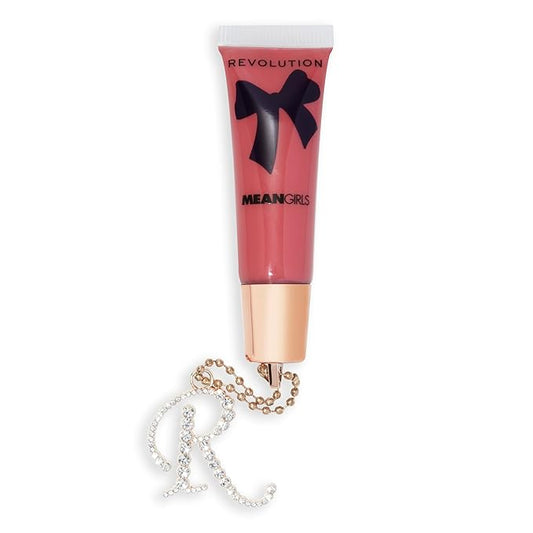 Revolution Beauty, Mean Girls x Revolution Karen Smith Lip Gloss, High-Shine Sweetly-Scented Gloss, Vegan & Cruelty-Free, Pink Cherry, 0.35 oz