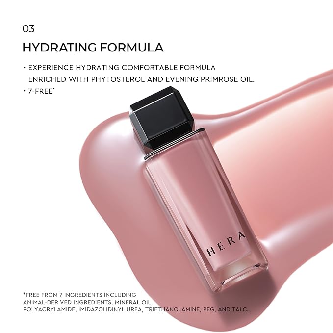 HERA Sensual Nude Lip Gloss #401 NUDIST | Volumizing Sheer & Glossy Finish, Non-sticky, Moisturizing and Hydrating, Korean Makeup, 0.17 oz. (5g)