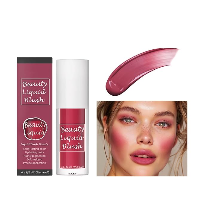 MAEPEOR Matte Liquid Blush 9 Colors Soft Cream (Color 01)