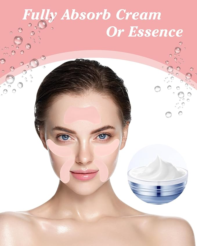 Reusable eye patches for wrinkles