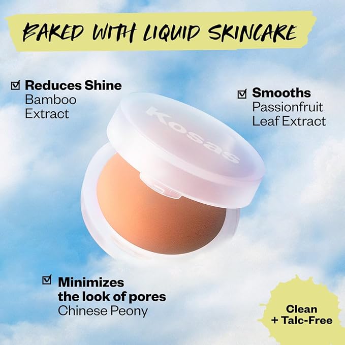 Kosas Mini Cloud Set Face Setting Powder - Long-Lasting (Comfy)