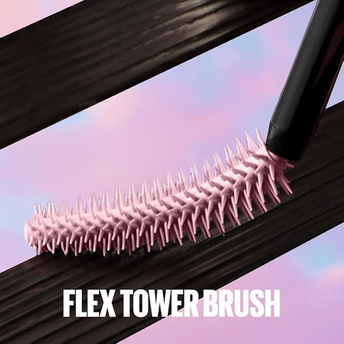 Maybelline Lash Sensational Sky High Mascara Makeup, Volumizing, Lengthening, Defining, Curling, Multiplying, Buildable, Washable Formula, Burgundy Haze, 1 Count