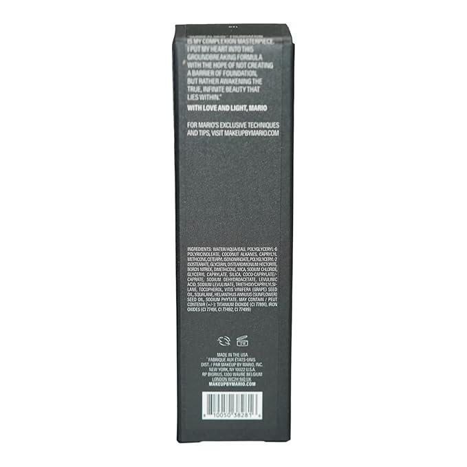 MAKEUP BY MARIO SurrealSkin Liquid Foundation, Liquid Formula, olive undertone) 30 mL