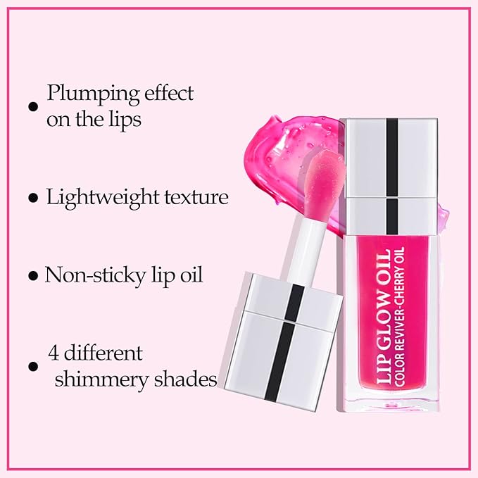 Boobeen Hydrating Lip Oil, Clear Lip