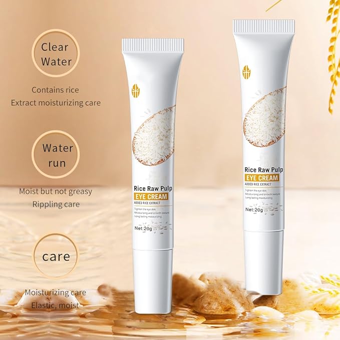 Rice extract eyes cream moisturizing