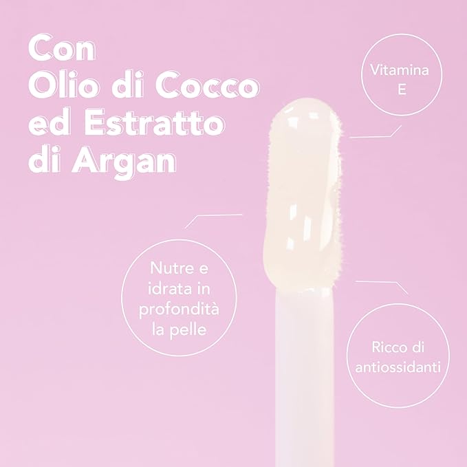 Coconut Lip Oil | Clear Transparent Moisturizing