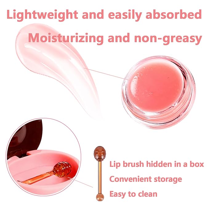 3 Pcs Bee Lip Balm Honey Lime)