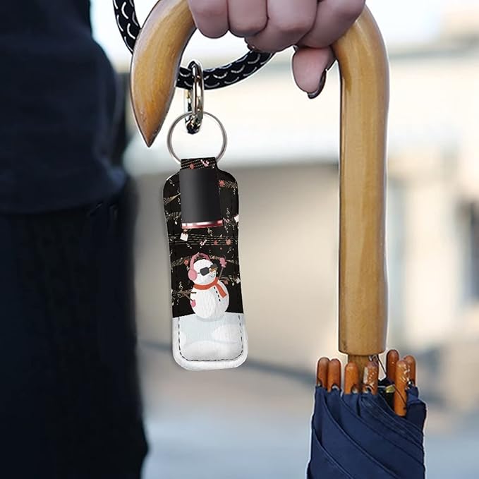 Cool Snowman Funny Print Women Chapstick