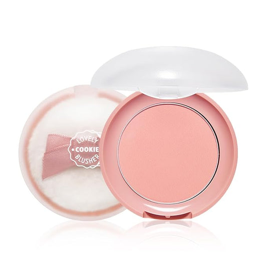 ETUDE Lovely Cookie Blusher #PK004 Peach Choux Wafers 4g