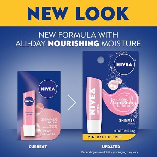 NIVEA Shimmer Lip Care - Pearly oz.