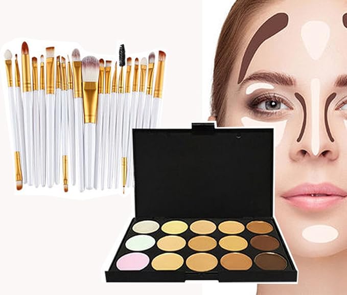 20pc White Eye And 15pc Contour