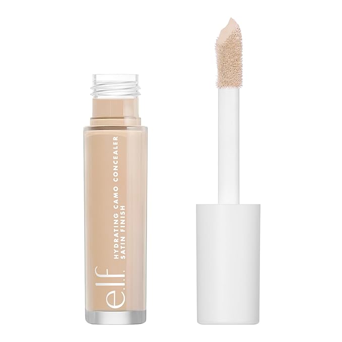 e.l.f. Hydrating Camo Concealer, Lightweight, Full Coverage, Long Fl Oz