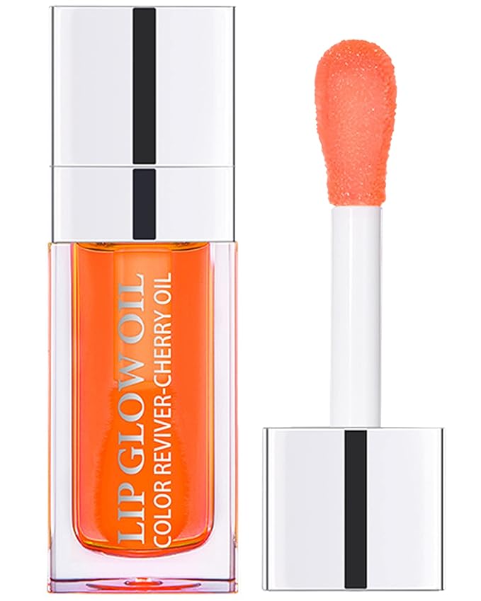 Hydrating Plumping Lip Glow Oil,Tinted Lip Gift