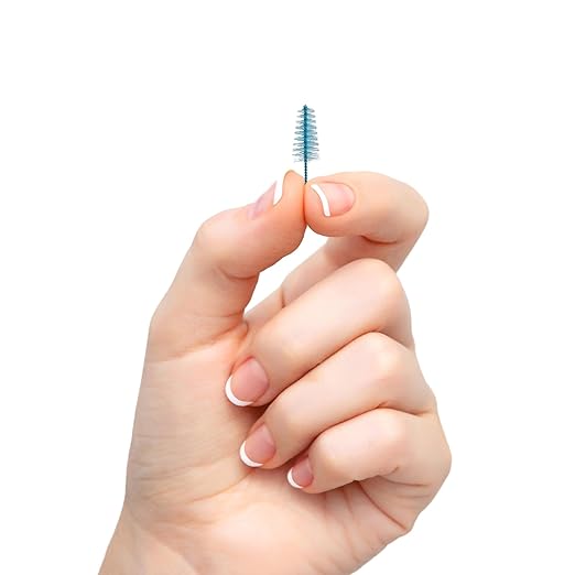 GUM Proxabrush Go-Betweens Refills - Wide - Compatible with GUM Permanent Handle - Reusable Interdental Brushes - Soft Bristled Dental Picks, 16 Count