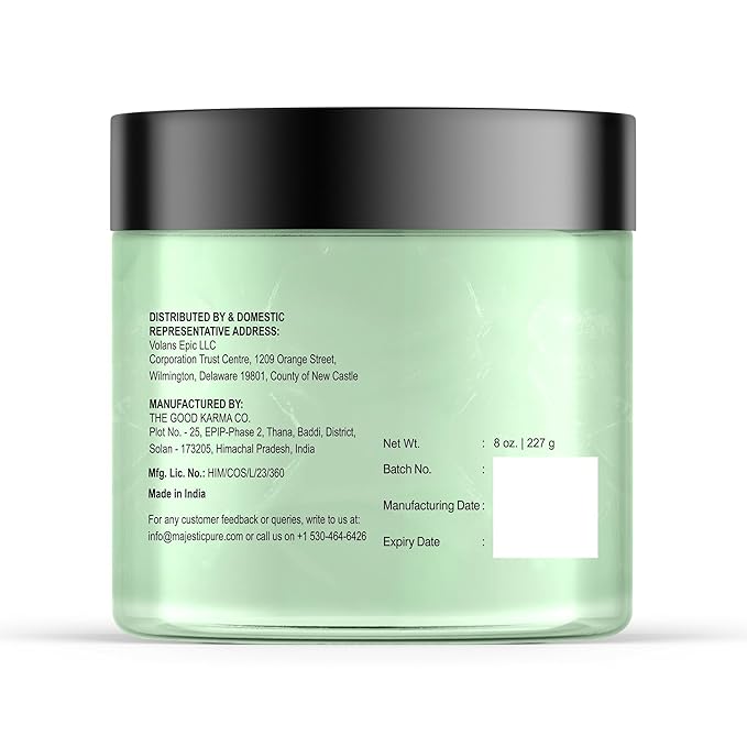 Majestic Pure Peppermint Foot Cream, Warming Cream - Calluses, Dry Cracked Feet, Hands, Heels, Elbow, Nails, and Knees - Softens & Moisturizes Skin - 8 oz