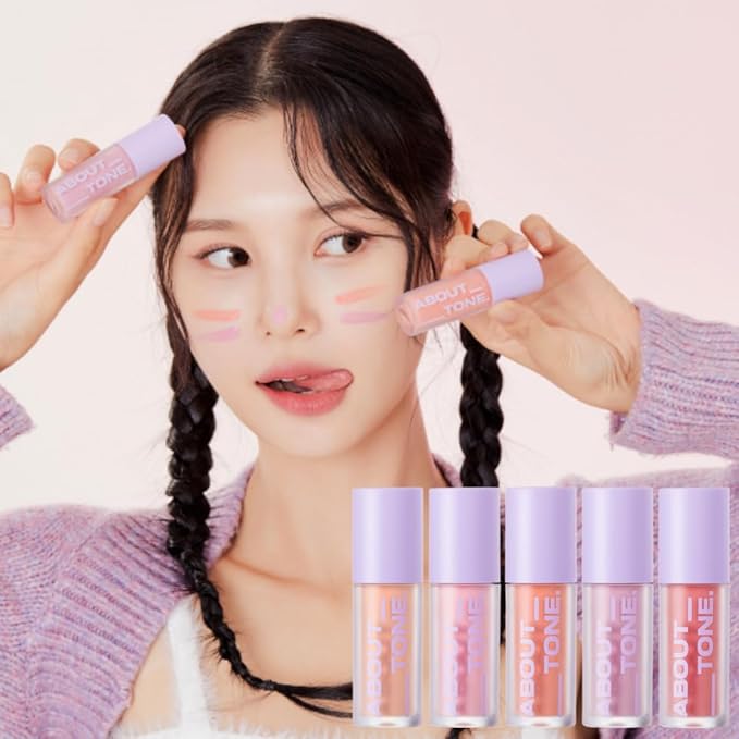 Fluffy Air Blusher 5 Colors - Lightweight Melting BEBE CORAL)