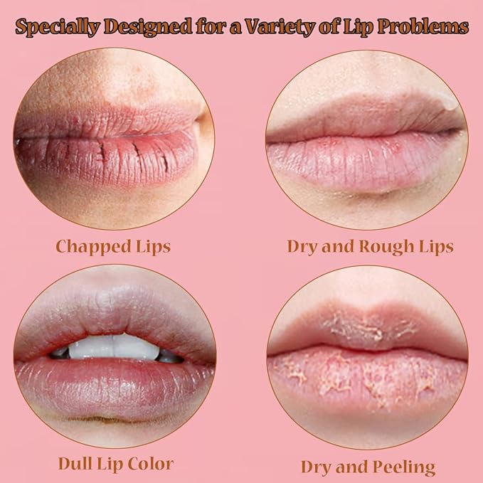 6 PCS Hydrating Lip Balm Aloe