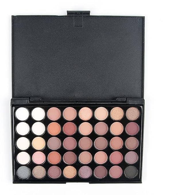 40 color Highly Pigmented Eye Makeup Palette, Matte