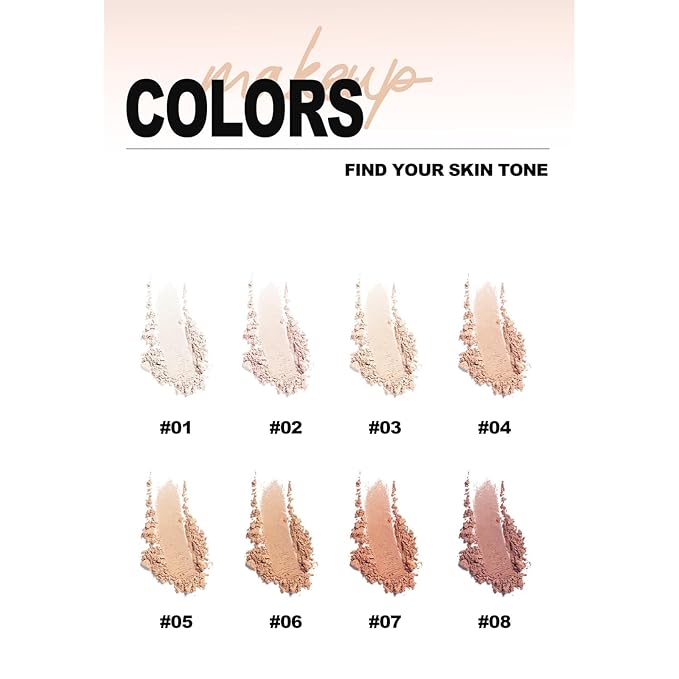 Pressed Face Powder Makeup Mineral Foundation Finishing Powder