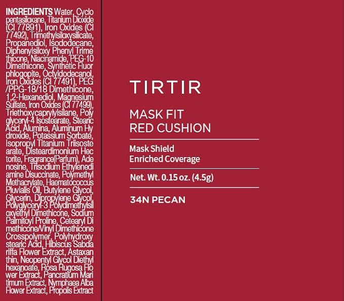 TIRTIR Mask Fit Red Cushion Foundation | Japan's of 1))