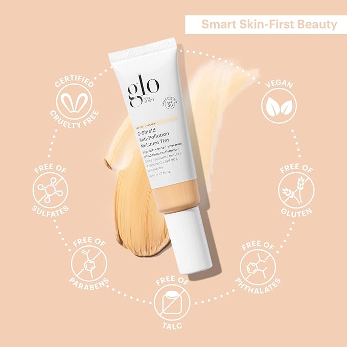 Glo Skin Beauty C-Shield Anti-Pollution Moisture Tint - 1. (2N-Light) 7 Oz