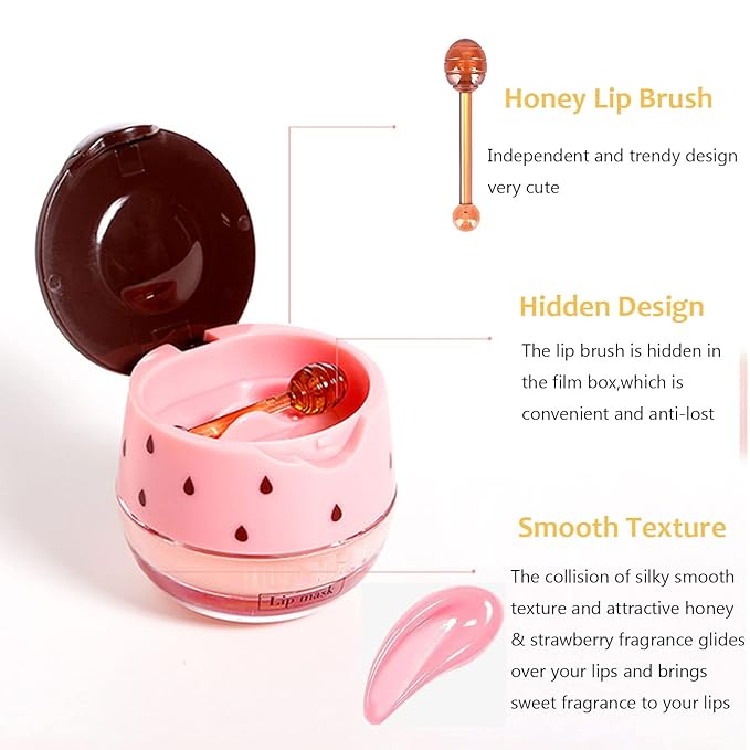 Bee Balm Lip Balm Honey Pot, Hydrating