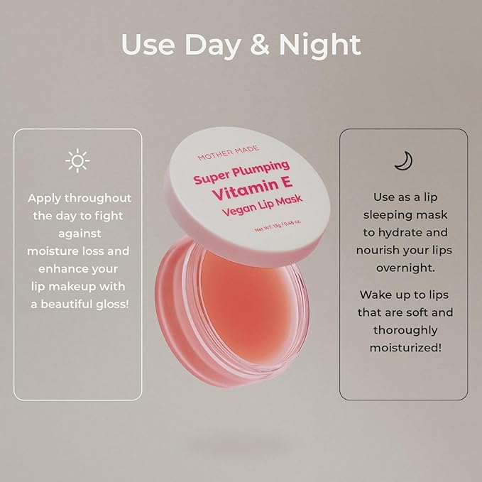 Natural Plumping Vitamin E Lip Mask,
