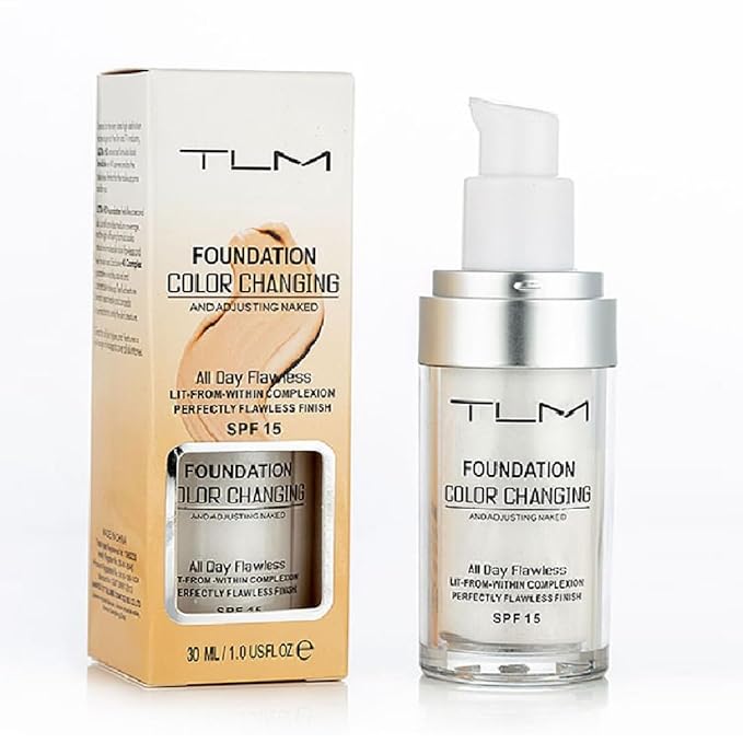 TLM Foundation Color Changing,TLM Colour Changing Liquid Fou 30ML