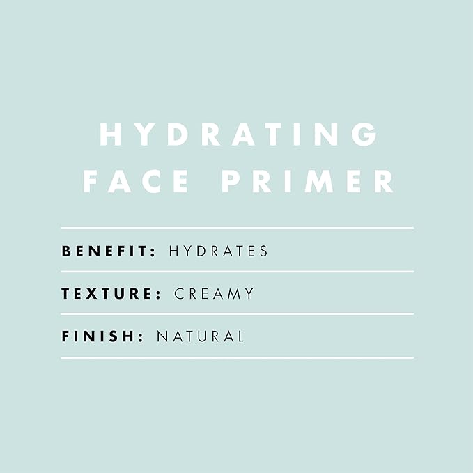 e.l.f. Hydrating Face Primer, Makeup Primer For Flawless, Cruelty-free, Large