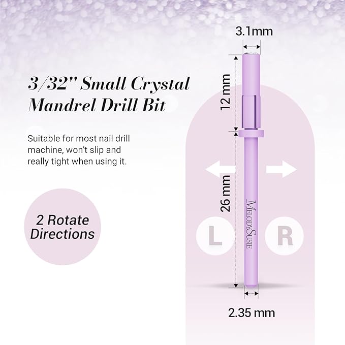 Melodysusie small crystal top 3.1mm
