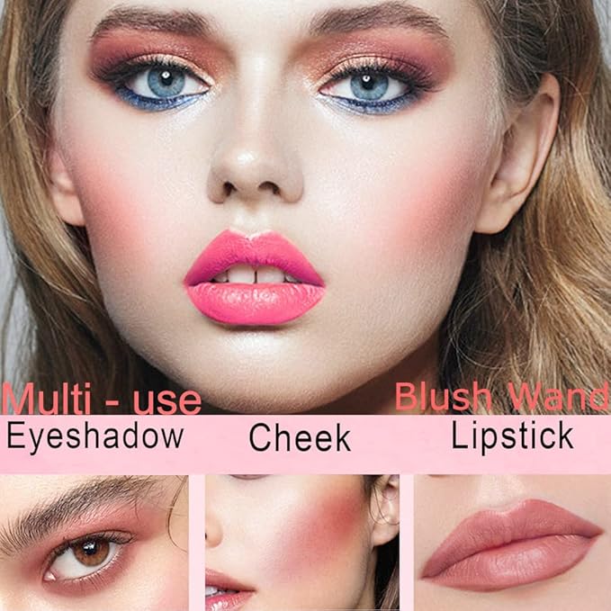 Matte Dewy Liquid Blush, Silky Smooth Cream Soft Cruelty-free,01 Pink