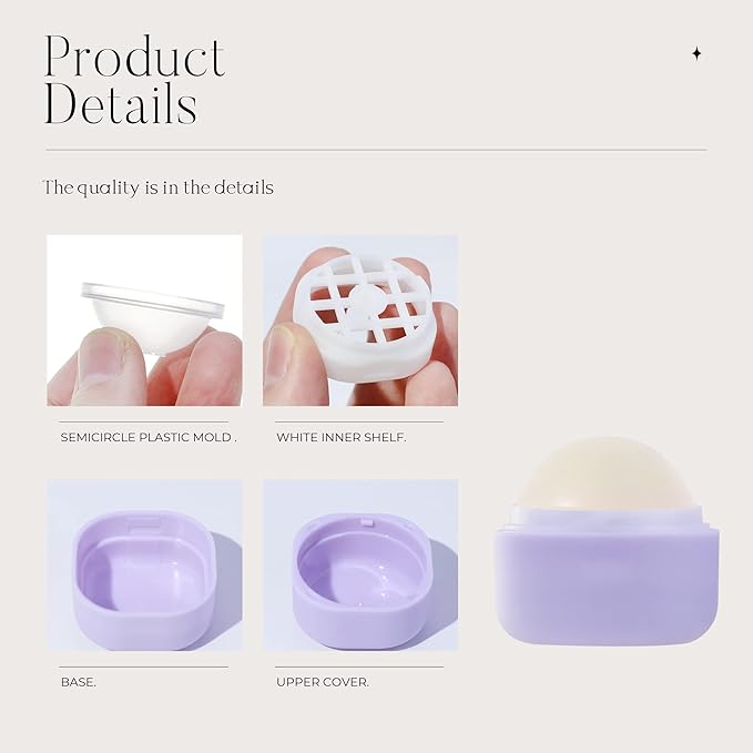 0.25 oz（7g） Empty Lip Balm Square