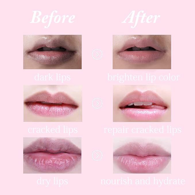 30 Pieces Collagen Crystal Pink Lip Nourishing