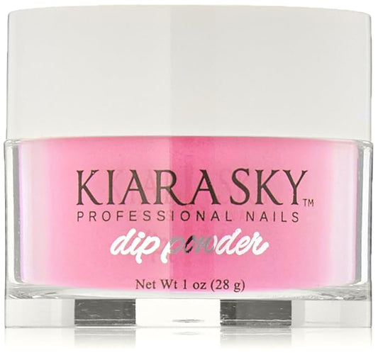 Kiara Sky Long Lasting Nail Dip Powder Pink Pink Cream 1 oz