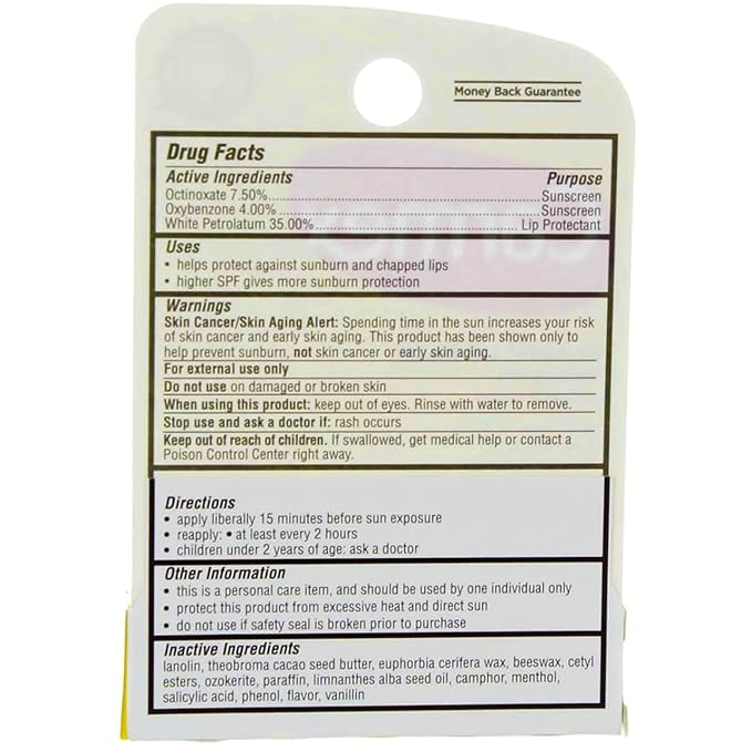 Lip Balm Classic Medicated 4 Pack, .25oz