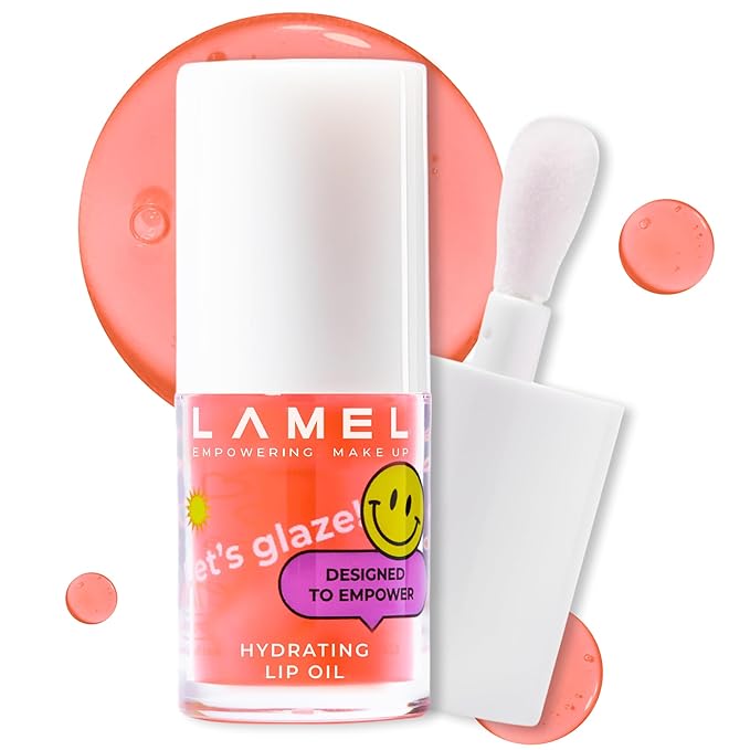 Lamel Hydrating Lip Oil LET`S GLAZE - Hydrating Lip