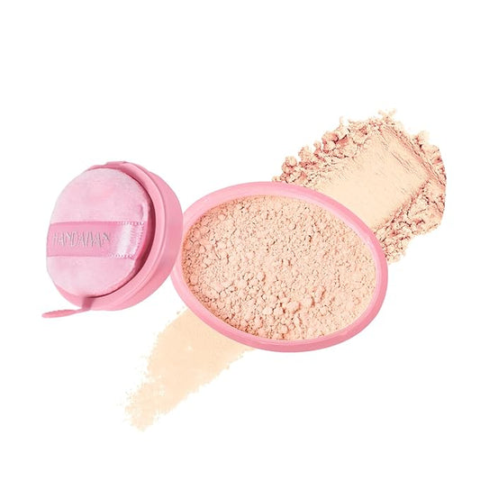 Loose Face Powder Setting Powder Makeup 0. （V02）With Powder Puff 67oz