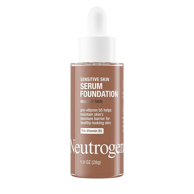 Neutrogena Healthy Skin Sensitive Skin Serum Foundation with Deep 01, 1 oz