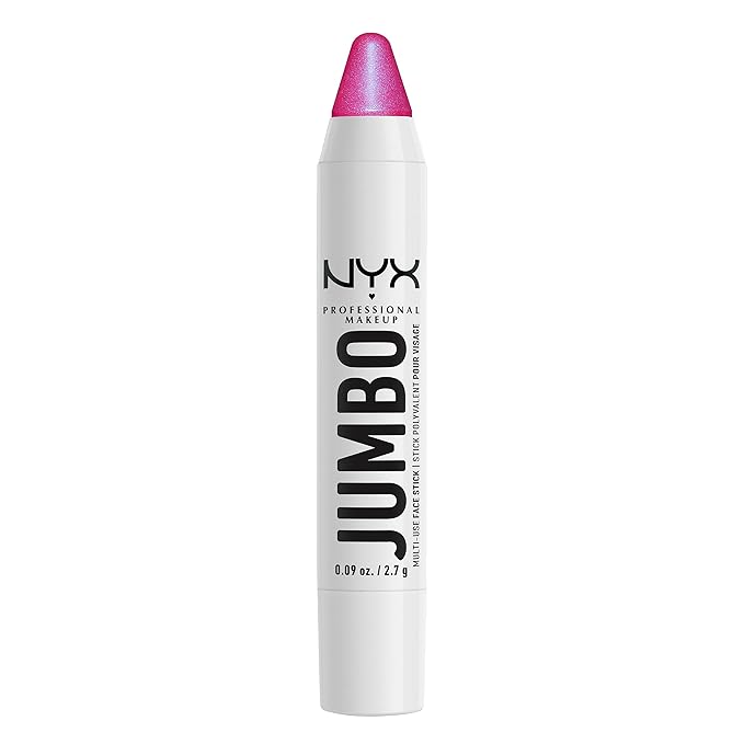 NYX PROFESSIONAL MAKEUP, Jumbo Multi-Use Face Highlighter Stick Blueberry Muffin
