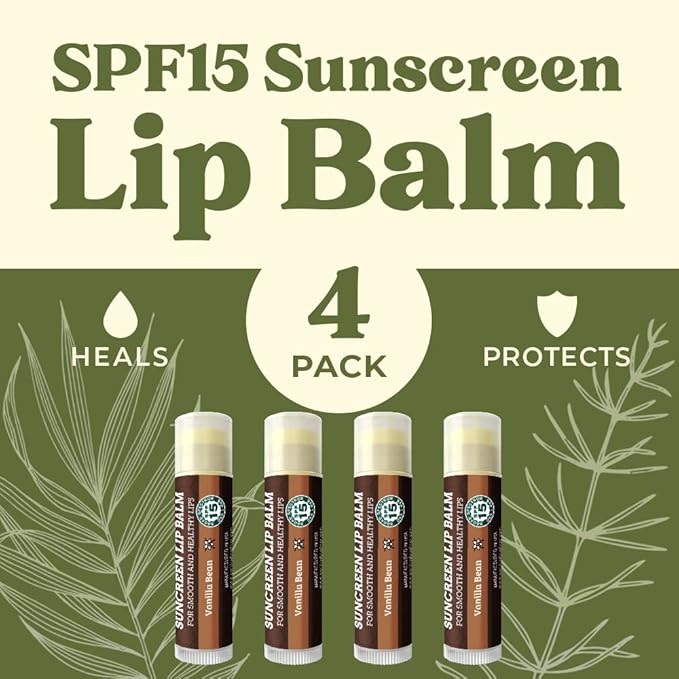 SPF Lip Balm 4-Pack by Earth's