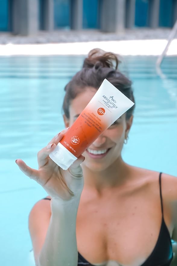 SPF 50+ Mineral Sunscreen Lotion - Anti-Aging Sunblock for Body & Face, Made with Rose Hips, Aloe, Zinc Oxide and Other Cruelty Free and Reef Safe Ingredients - Made in USA