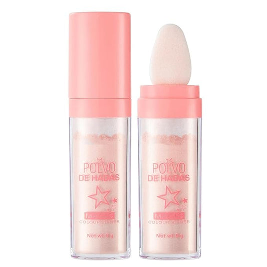 MAEPEOR Highlighter Powder Stick 6 Colors Shimmer Not-sticky