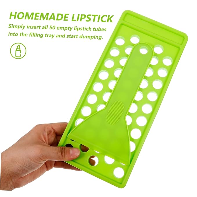 Lip Balm Filling Tray and Spatula