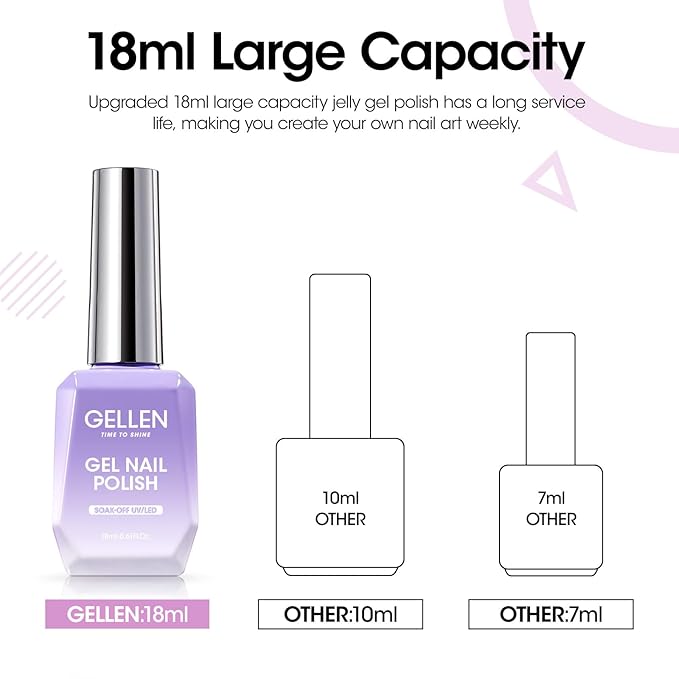 Gellen Jelly Gel Nail Polish
