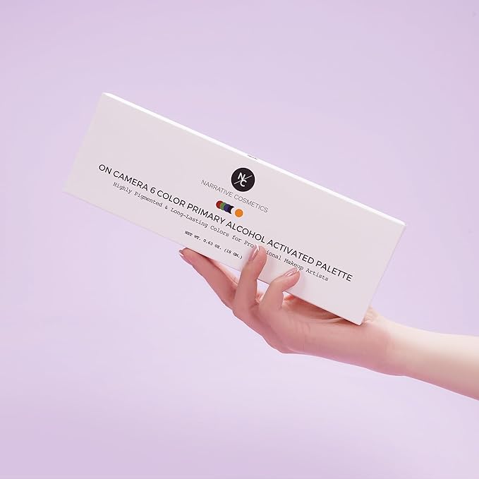 6 Color On Camera Primary Alcohol Activated Makeup