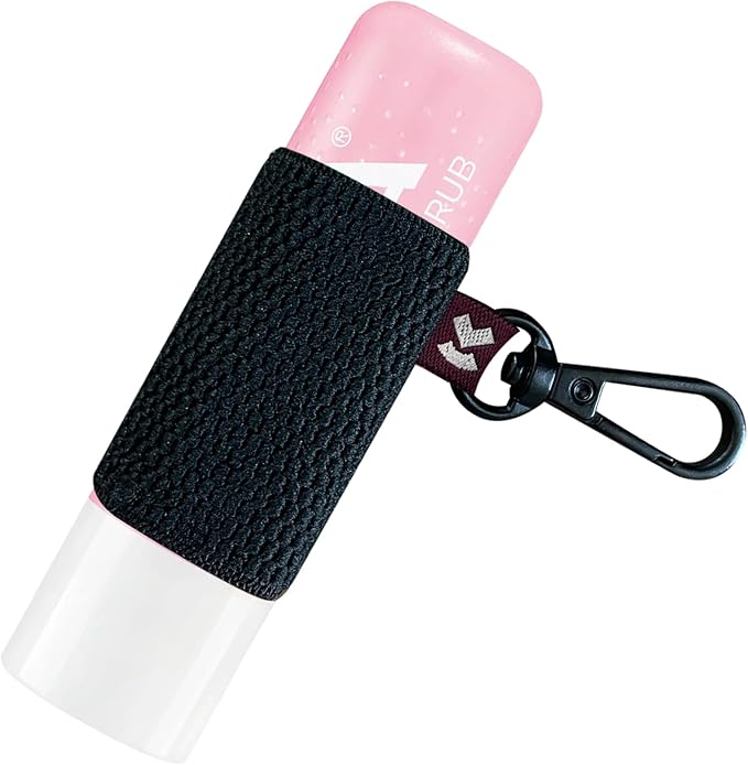 LipBalm Holder with Keychain, Lipstick Holder
