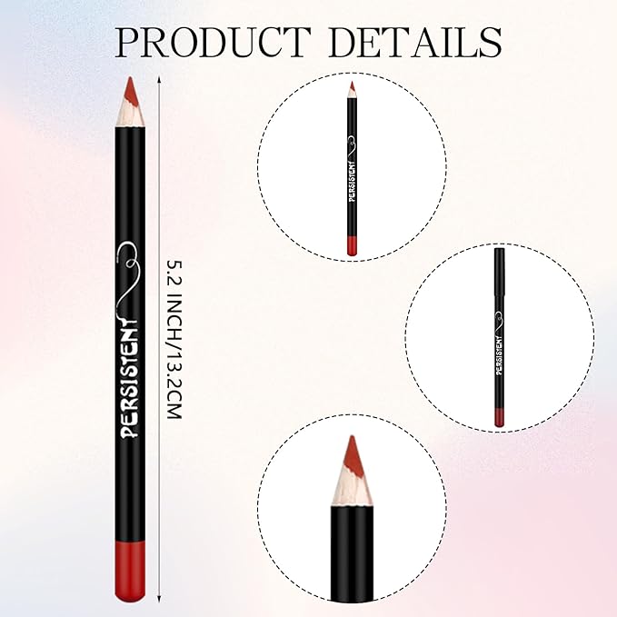 144 Pcs Bulk Lip Liner Pencil Set Long Long