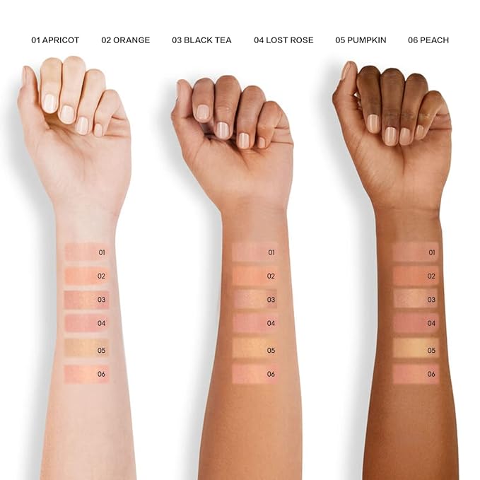 Face Blush, Powder Blush Makeup, Longlasting Highly Pigmented 02 ORANGE