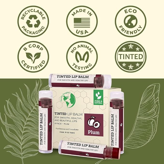 Tinted Lip Balm by Earth’s Daughter