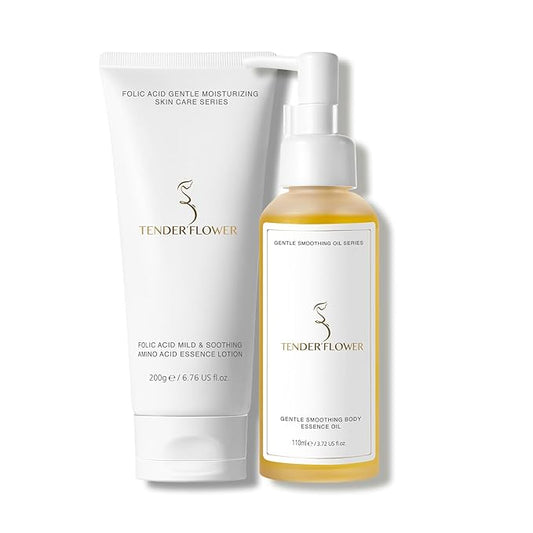 2PCS Folic Acid&Amino Acid,Essence combination of lotion,Age-Defying